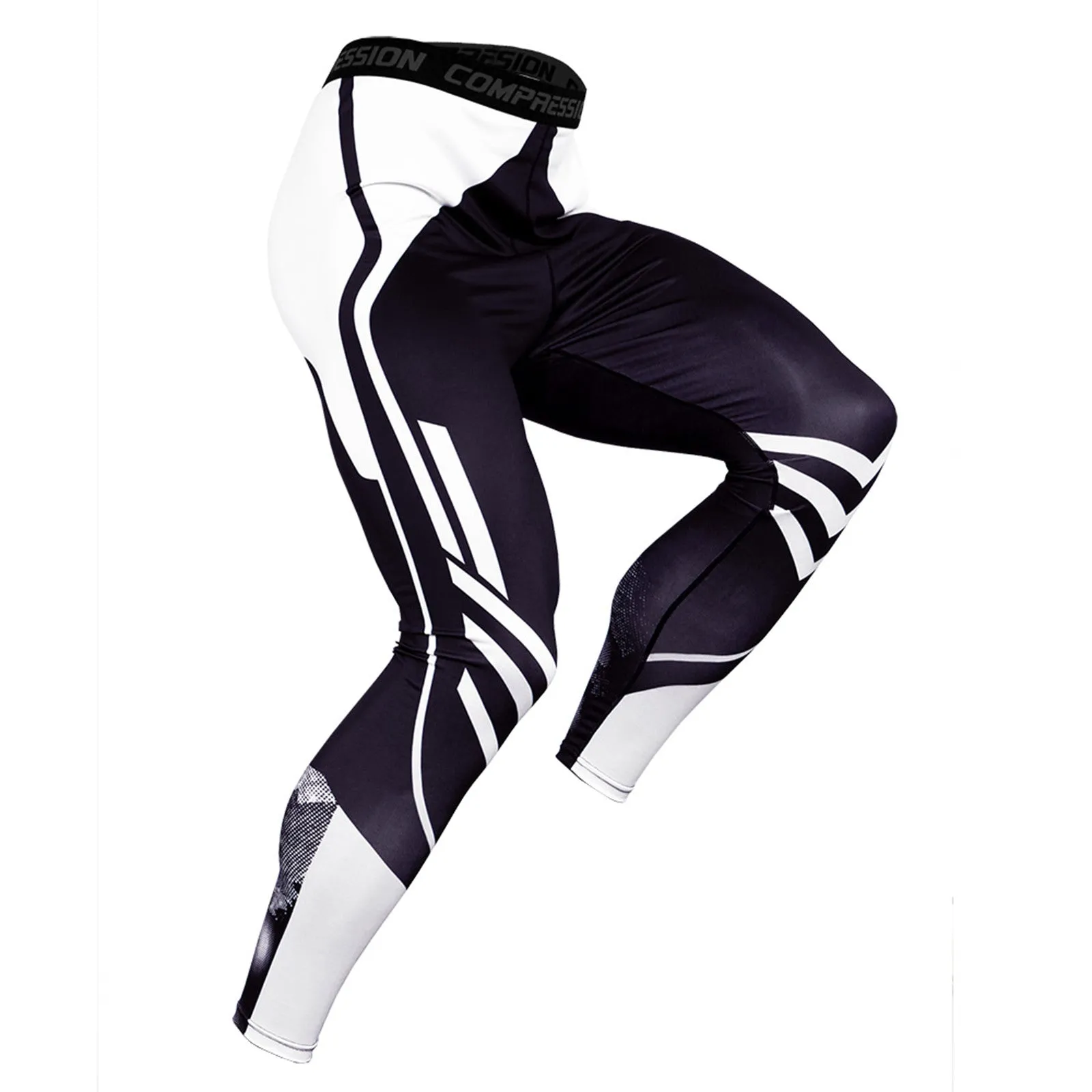 Men's Compression Pants Sports Tights For Gym Running