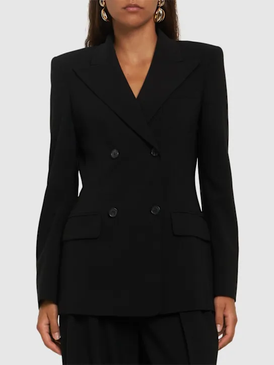 Michael Kors Collection   Georgina double breast serge jacket 