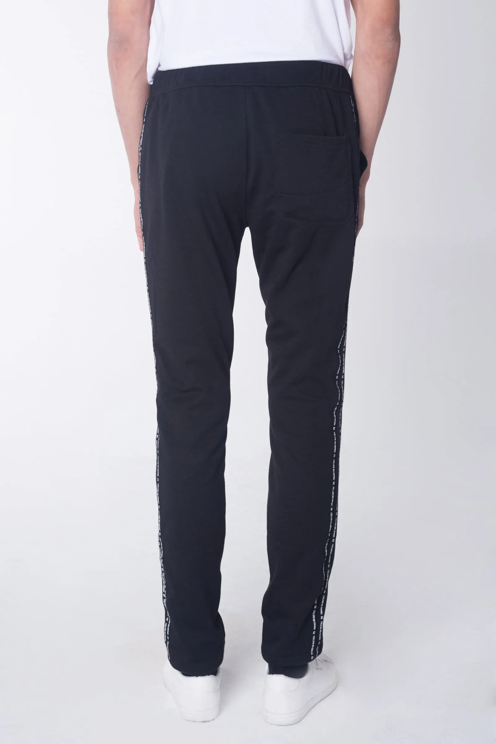 Mid Rise Trousers With Drawstring