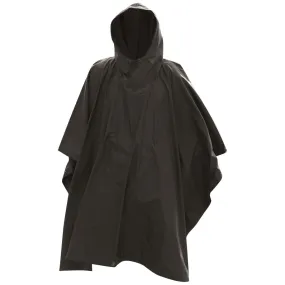 Mil-Tec Ripstop Waterproof Poncho Black