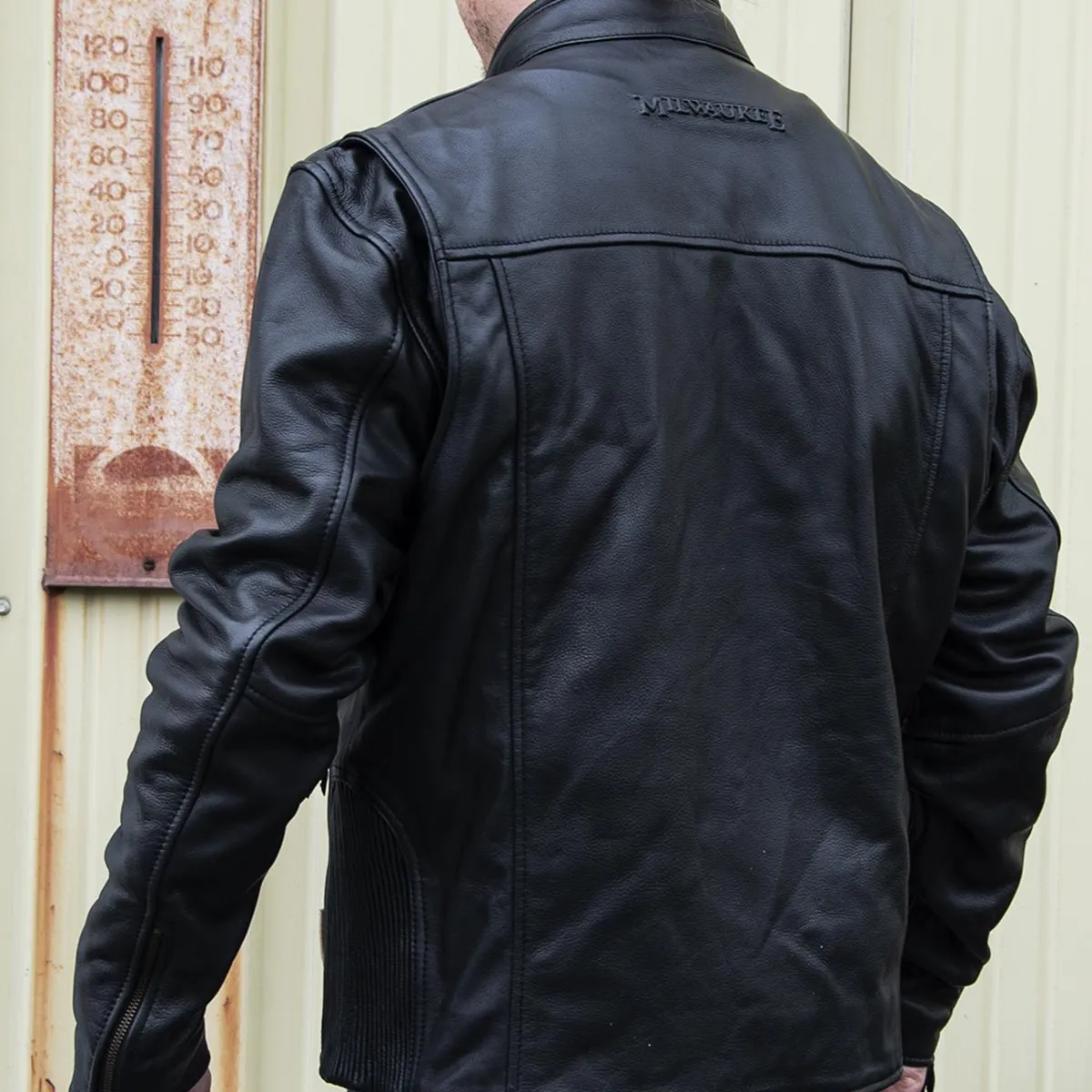 Milwaukee Motorcycle Clothing Company MV5020 Men's Black Motorcycle