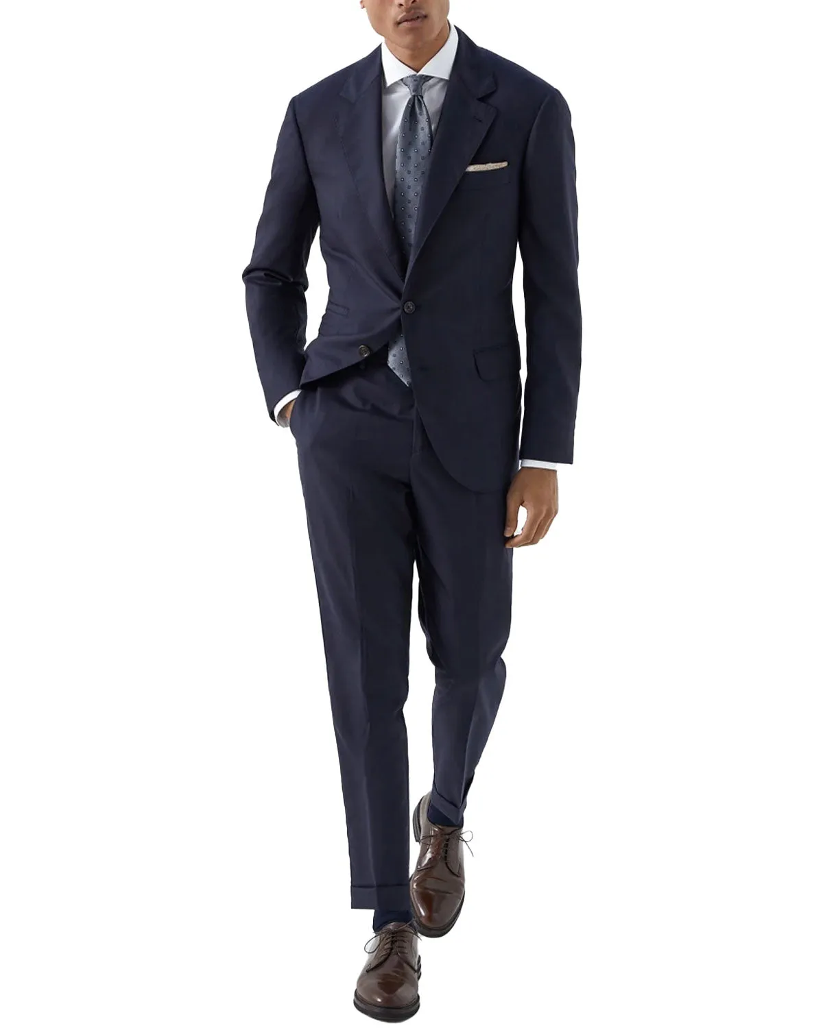 Navy Light Weight Wool Suit