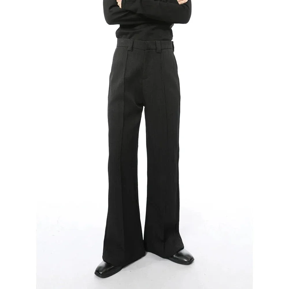 Noir Flare Tailored Trousers