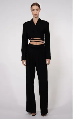 Nonchalant Cade Crop Jacket in Black