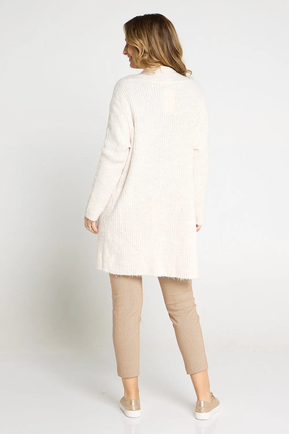 Penelope Knit Cardi - Beige