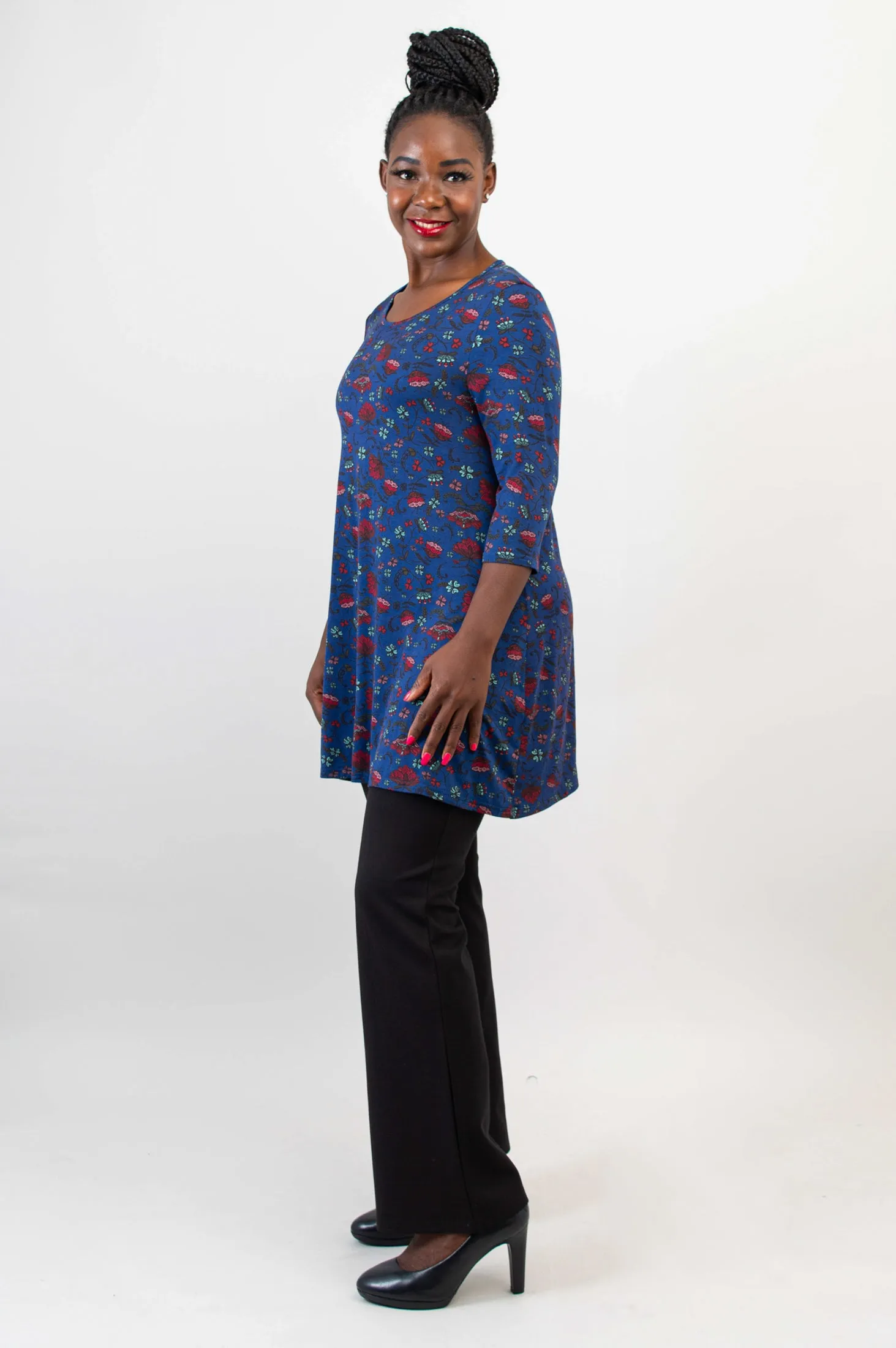 Perfect Tunic, Folklore, Bamboo - Final Sale