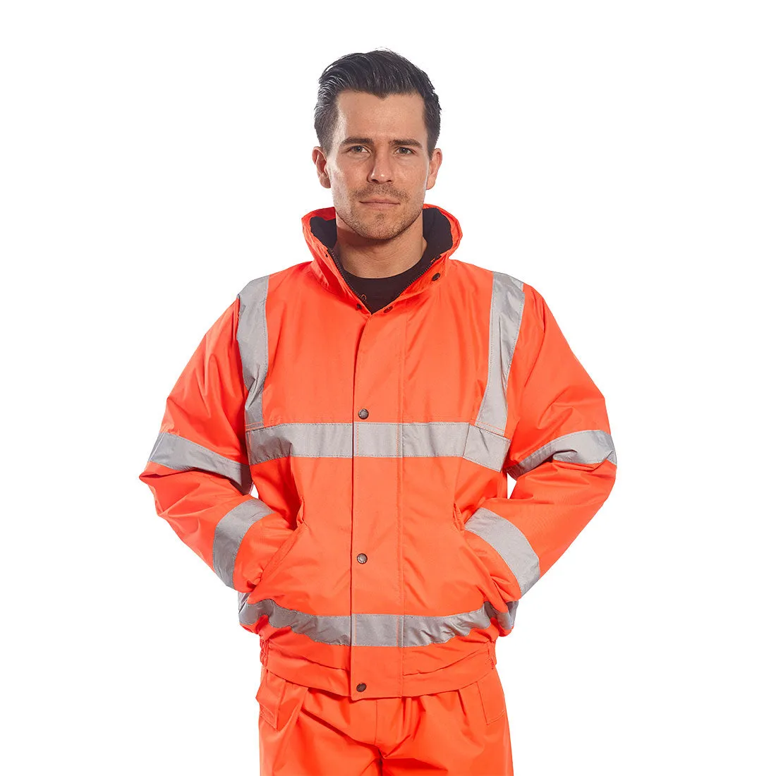 Portwest Hi-Vis Bomber Jacket URT32