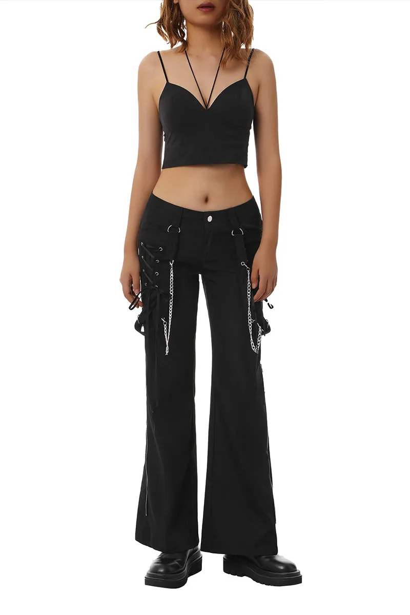 PT3094 Chains Casual Long Pants