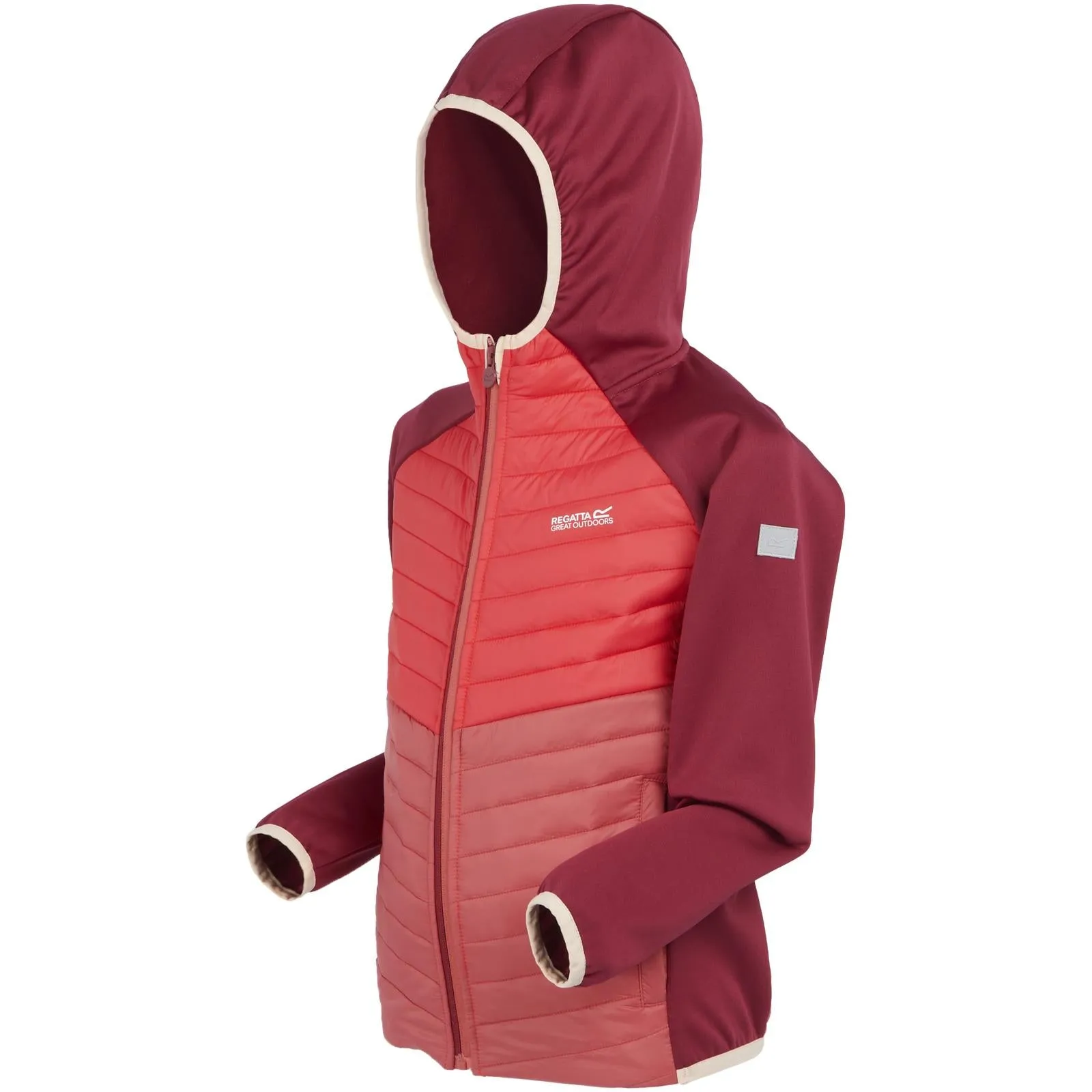 Regatta Kids Kielder Hybrid VIII Jacket - Rumba Red/Red Sky - 14YRS