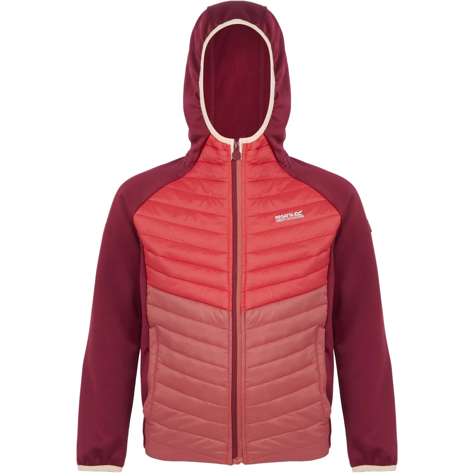 Regatta Kids Kielder Hybrid VIII Jacket - Rumba Red/Red Sky - 14YRS