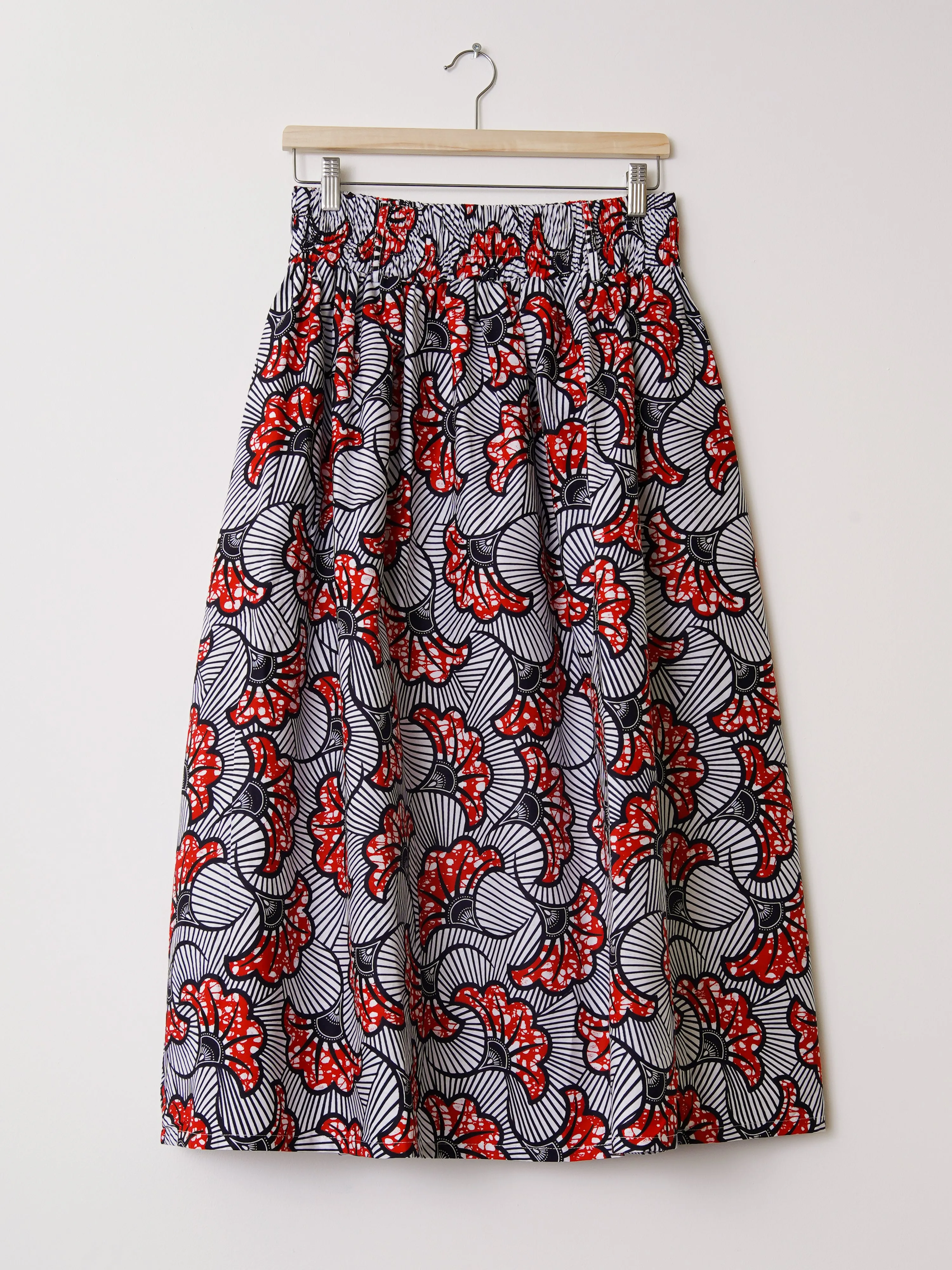 Rolls Royce Cotton Midi Skirt