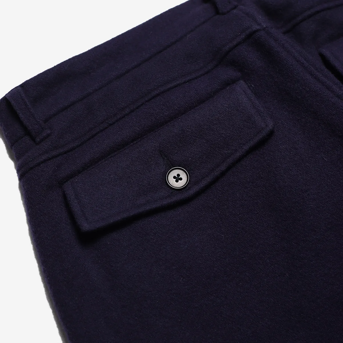 Ryder Melton Cashmere Trouser -  Navy Iris