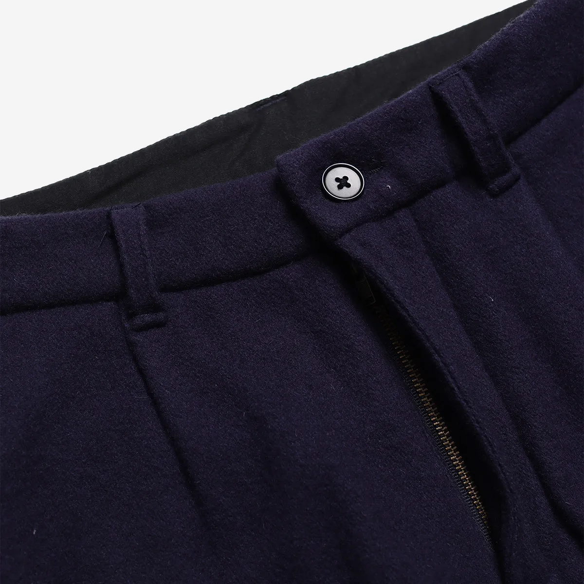 Ryder Melton Cashmere Trouser -  Navy Iris