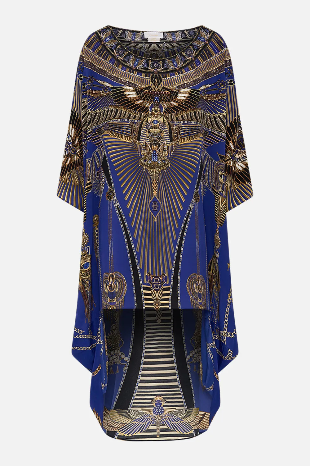 SCOOP BACK HEM DRESS MY FAIR PHARAOH