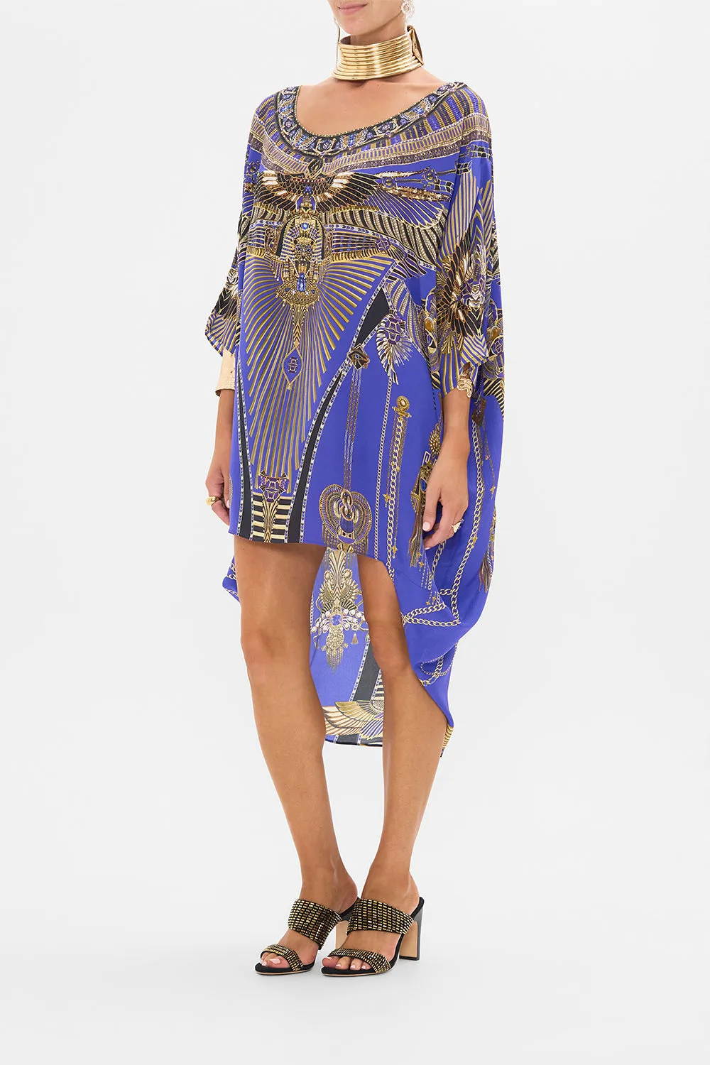 SCOOP BACK HEM DRESS MY FAIR PHARAOH