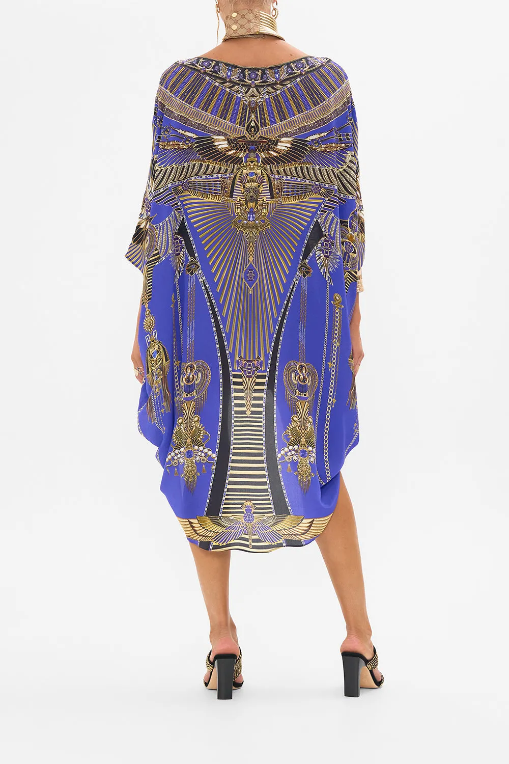 SCOOP BACK HEM DRESS MY FAIR PHARAOH