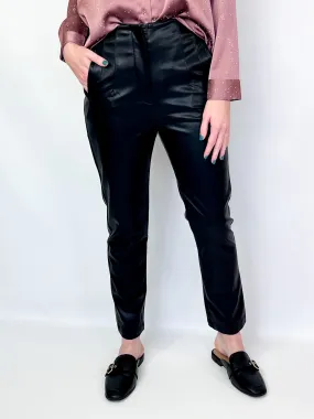 Sherri - Faux Leather Pants