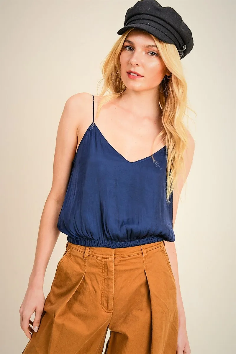 Silky Amore Top Cropped