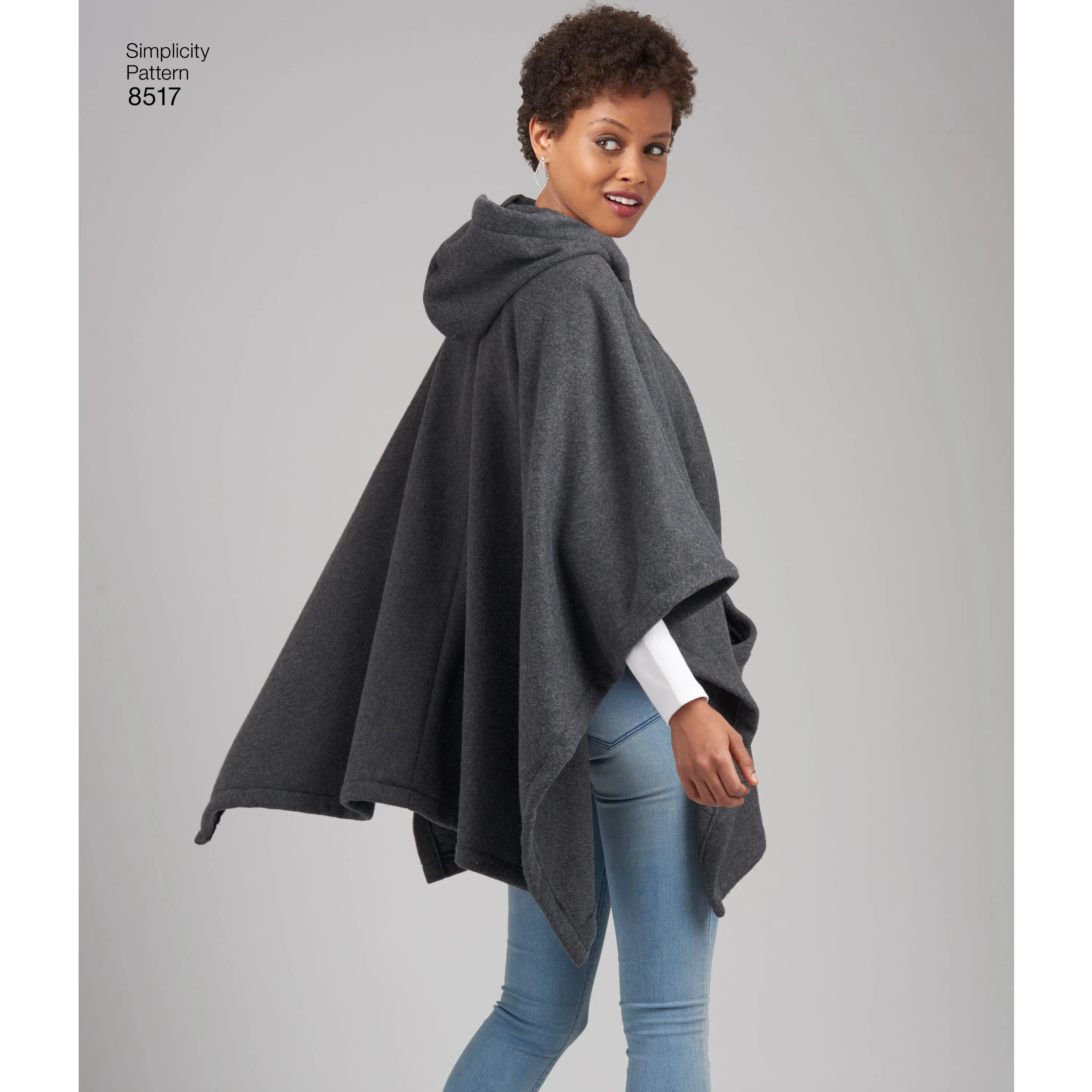 Simplicity Pattern 8517 Misses' Set of Ponchos