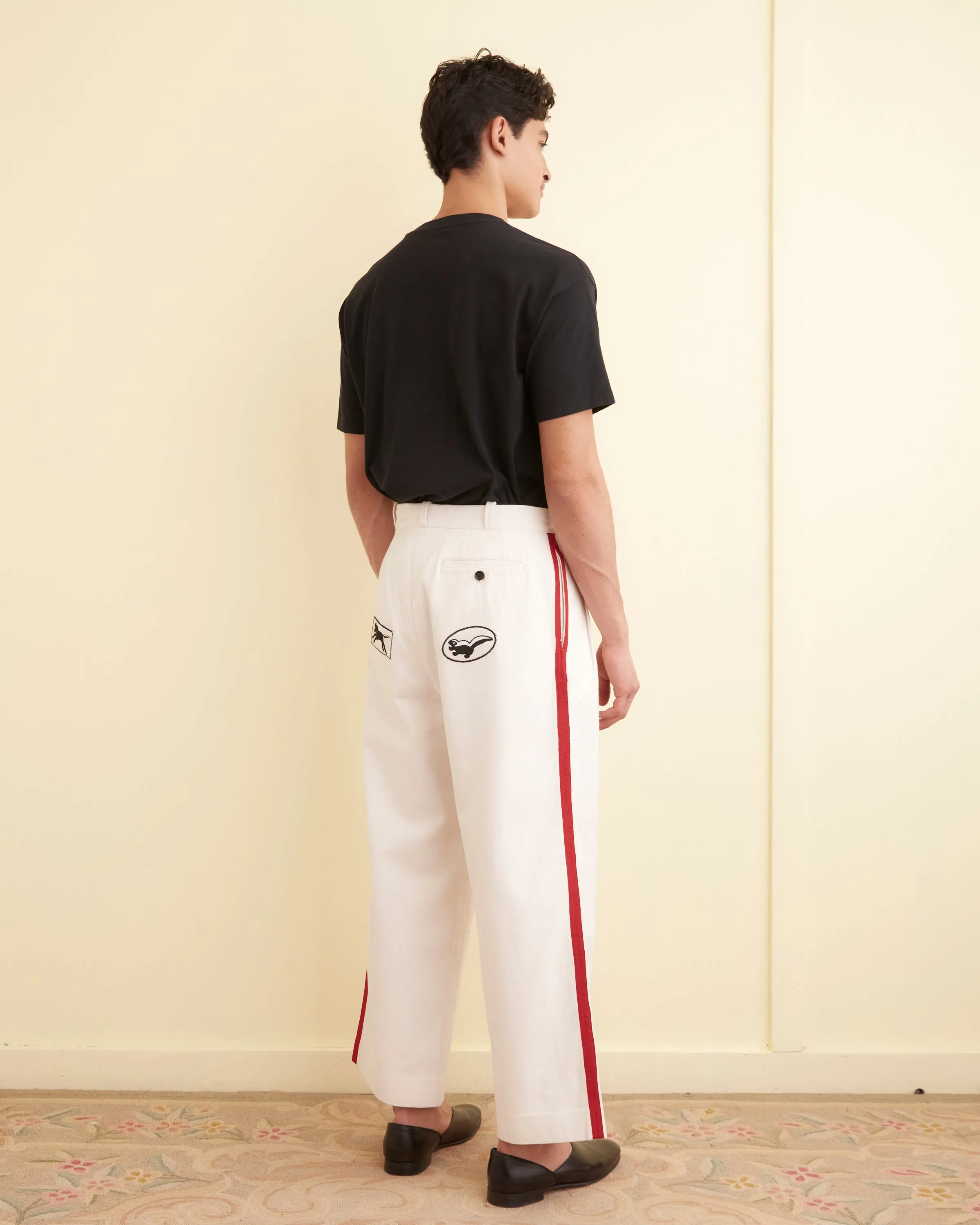 Skunk Tail Patch Trousers