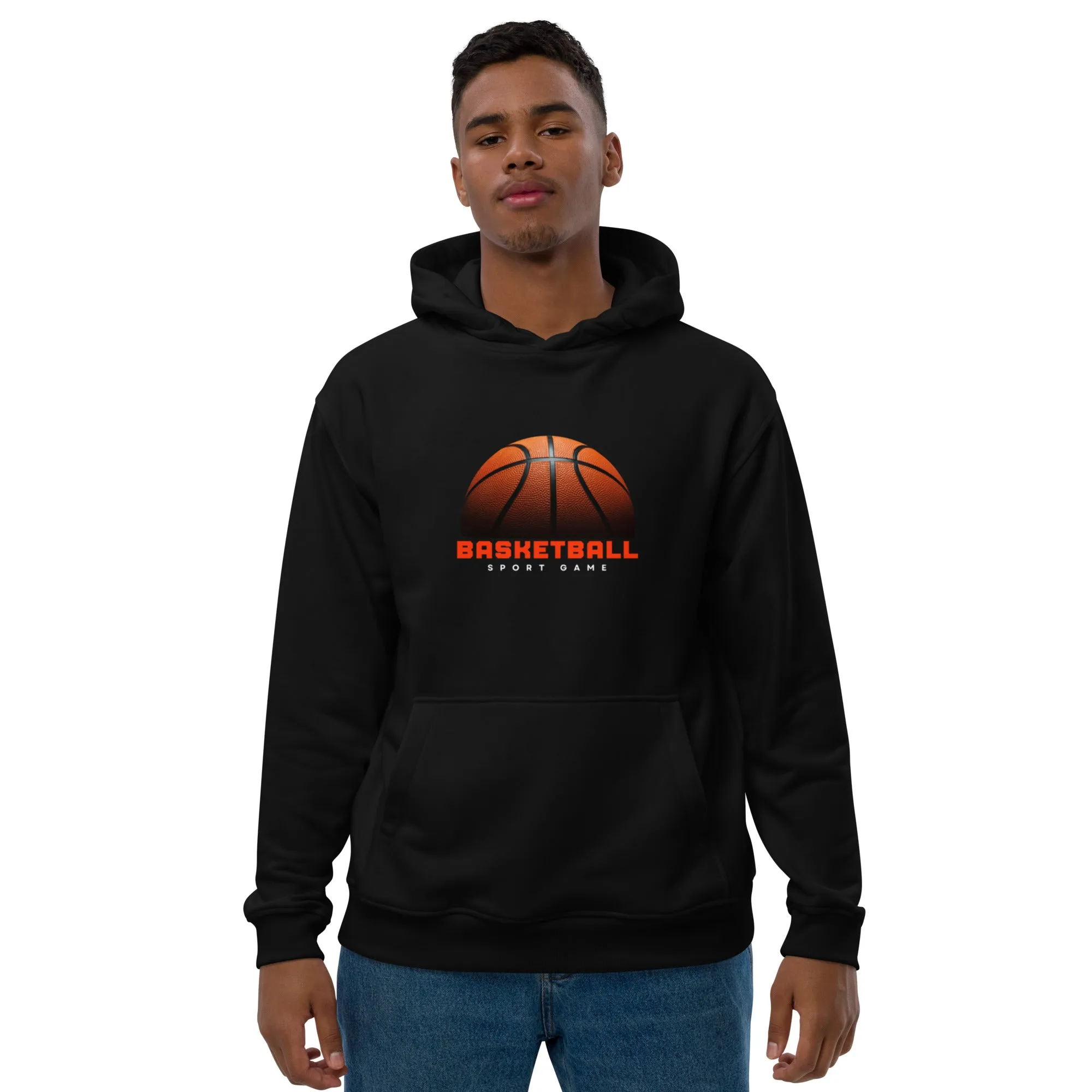 Slam Dunk Adventures Await: Men's Basketball Image Hoodie - Elevate Your Style and Game!