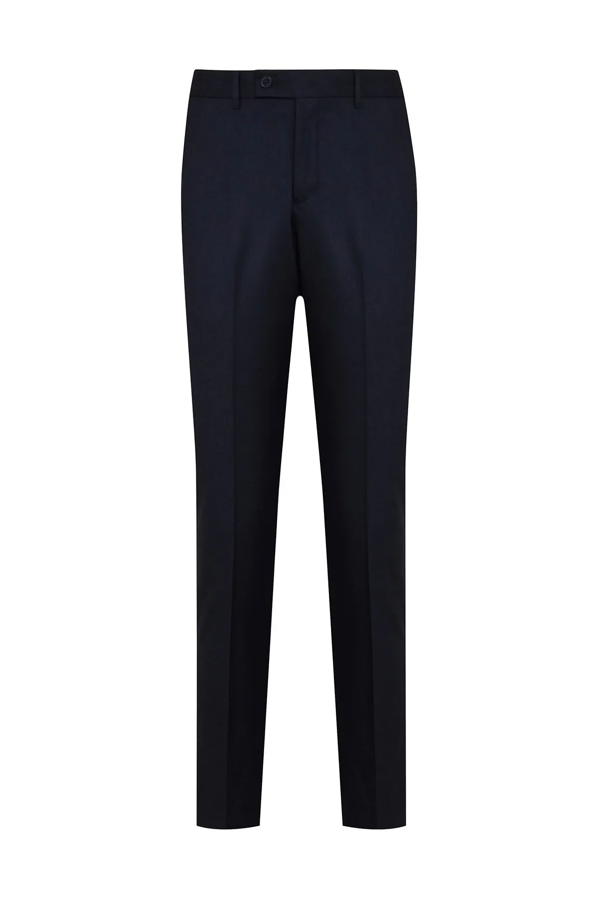 Slim Fit Navy Side Pocket Low Waist Dress Pants