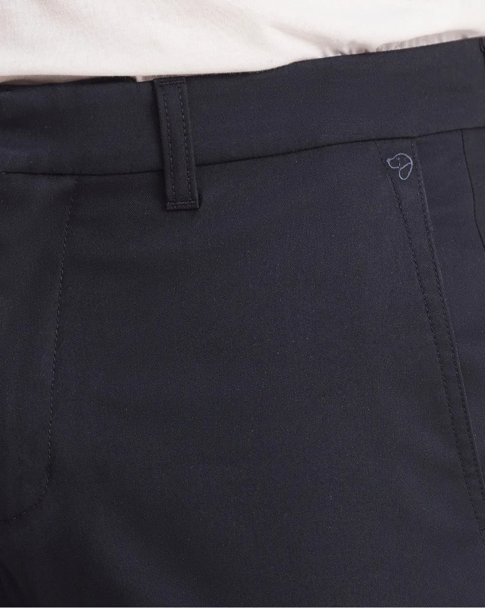 Slim Fit Urban Chinos - Navy