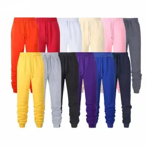 Solid Color Sweatpants for Spring Summer Everyday Wear