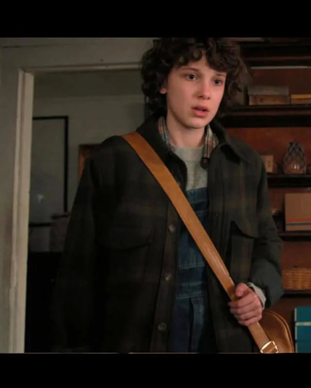 Stranger Things Eleven Striped Coat