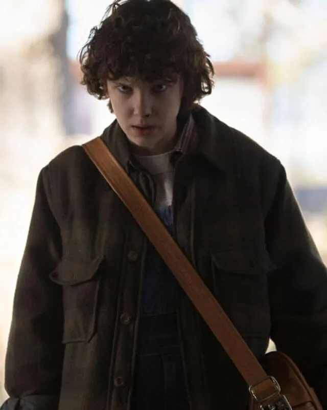 Stranger Things Eleven Striped Coat