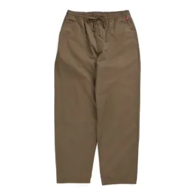 VANS RANGE BAGGY TAPERED ELASTIC WAIST PANTS - CANTEEN