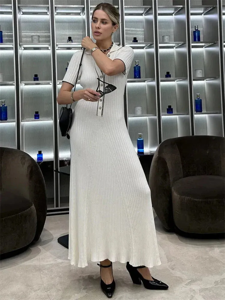 Vvsha Jeylin Knit Maxi Dress