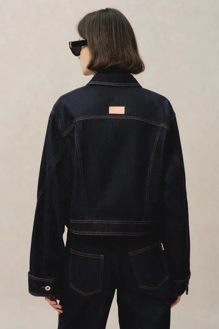 Wendy Denim Jacket in Raw Denim