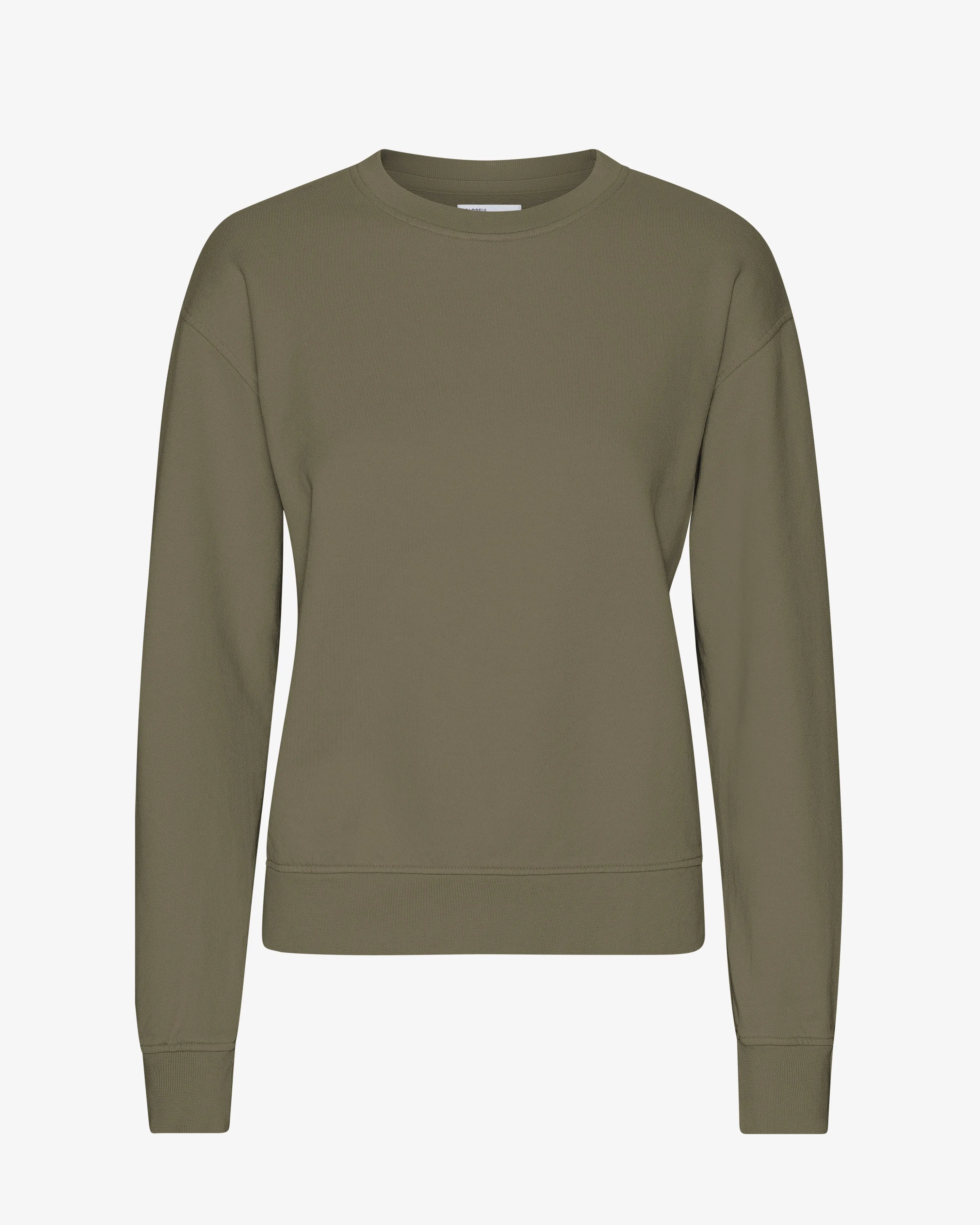 Women Classic Organic Crew - Dusty Olive