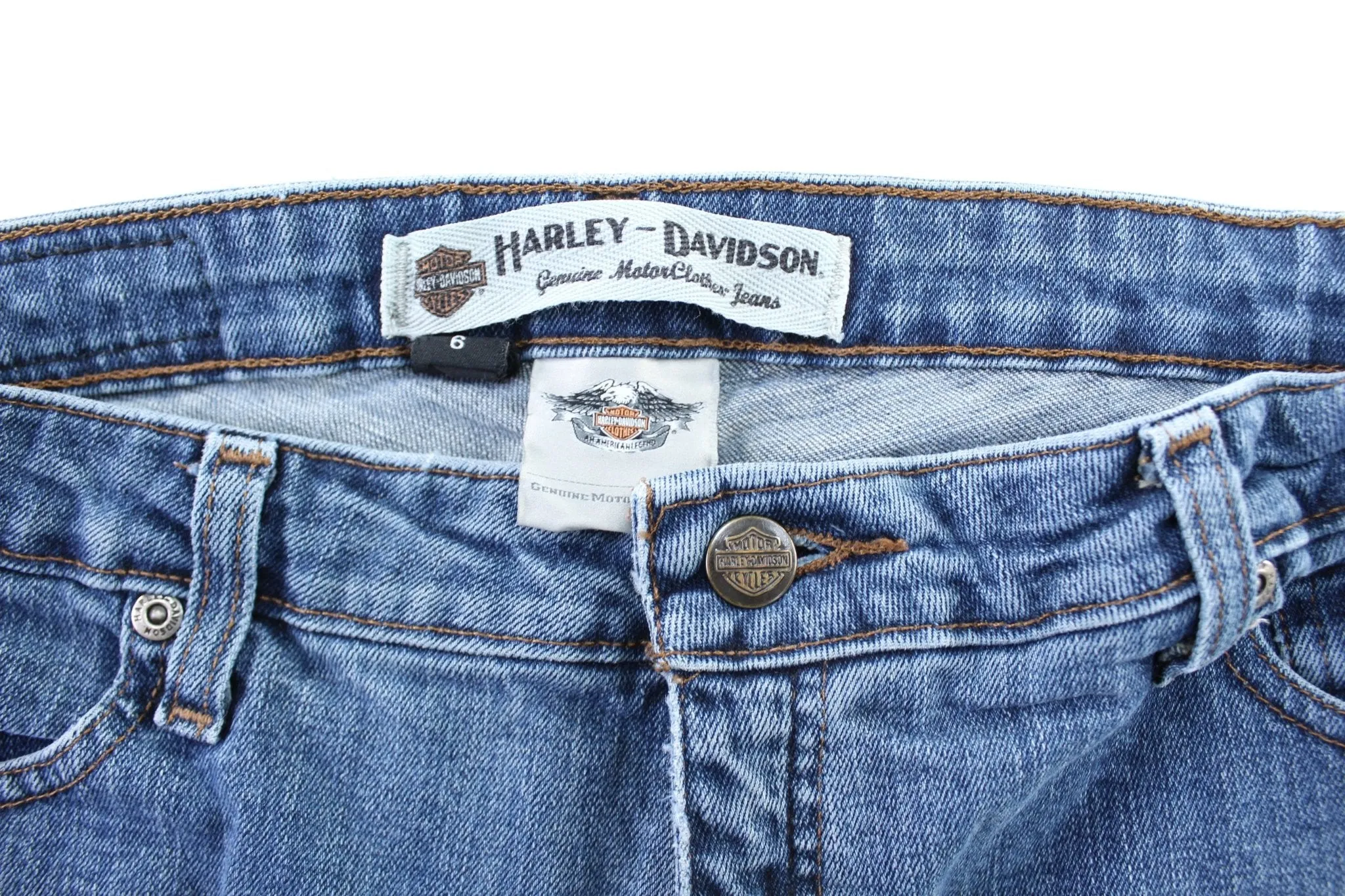 Women's Harley Davidson Motorcycles Denim Jeans