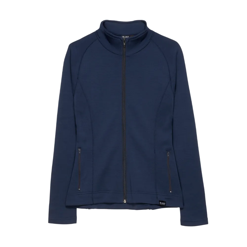 Women’s Tasmanian Merino 340 Ponte Full Zip Jacket - Final Sale