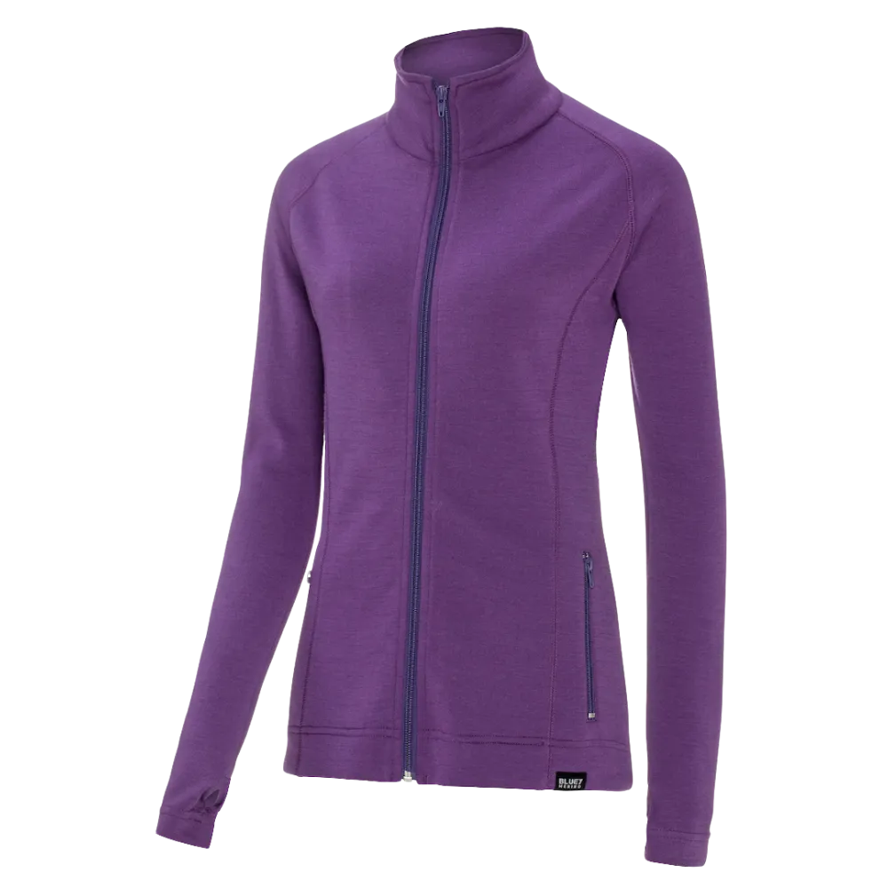 Women’s Tasmanian Merino 340 Ponte Full Zip Jacket - Final Sale