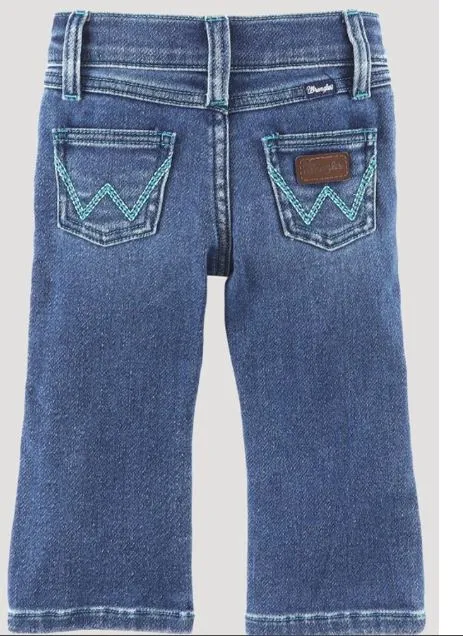 Wrangler Infant Girl Stitched Pocket Jean