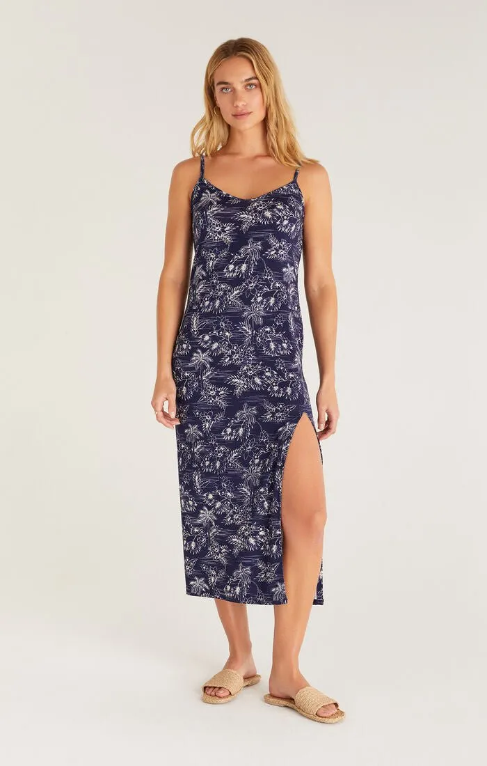 Z Supply Cora Floral Midi Dress